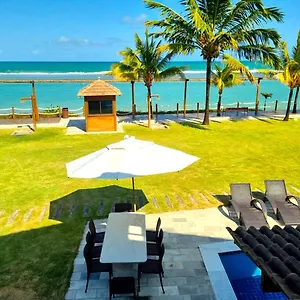 Casa de Férias Casa A Beira Mar, Pe Na Areia, Tipo Bangalo, Piscina Privativa, Muro Alto, Pe